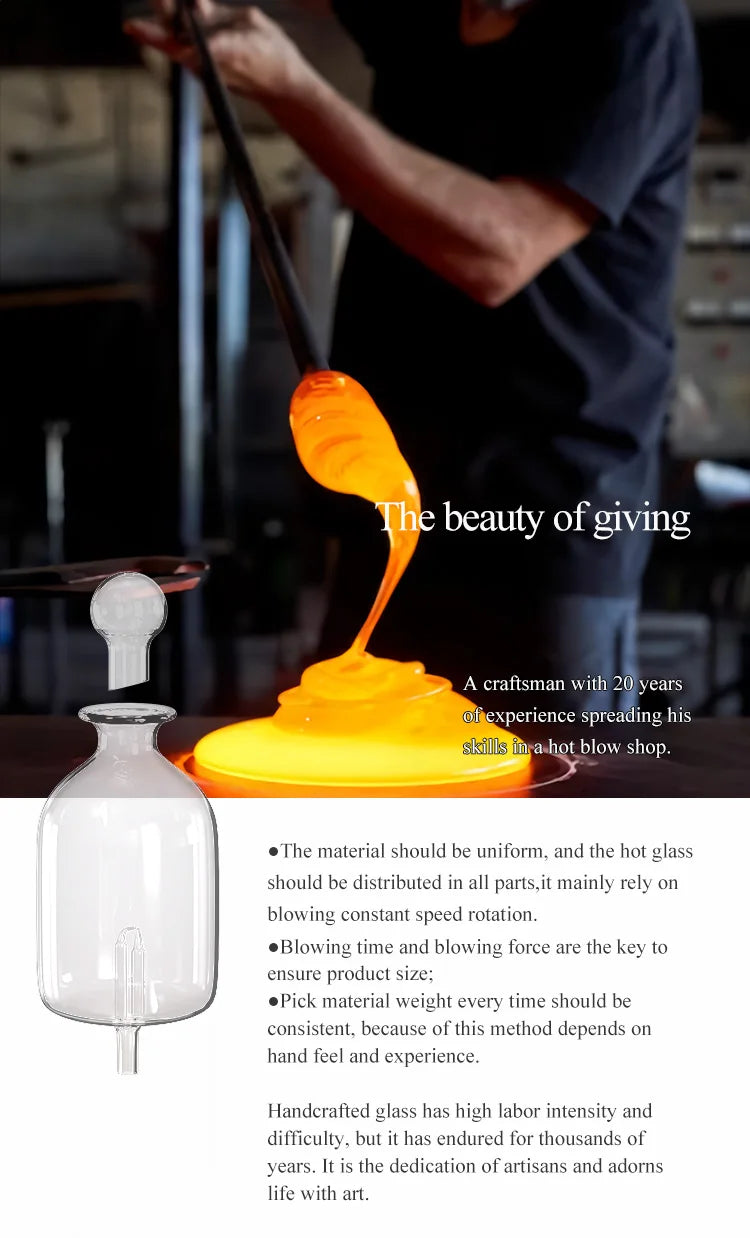Wood & Glass Nebulizing Essential Oil Diffuser – Aromatherapy Scent Machine for Home & Office